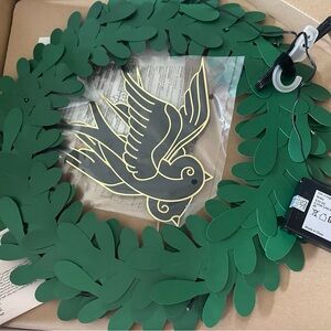 Swedish‎ Christmas Wreath With Lights